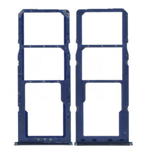 SIM Card Holder Tray for Samsung Galaxy M51 - Blue