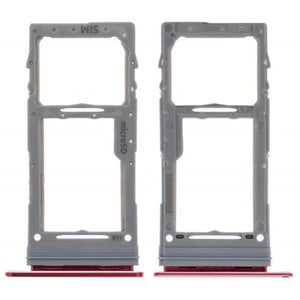 SIM Card Holder Tray for Samsung Galaxy Note 10 Lite - Red