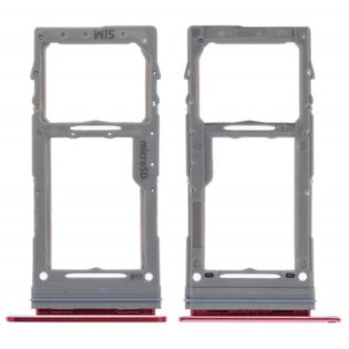 SIM Card Holder Tray for Samsung Galaxy Note 10 Lite - Red