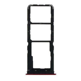 SIM Card Holder Tray for Vivo Y12 - Red