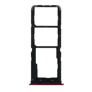 SIM Card Holder Tray for Vivo Y12 - Red