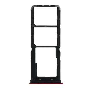 SIM Card Holder Tray for Vivo Y12 - Red