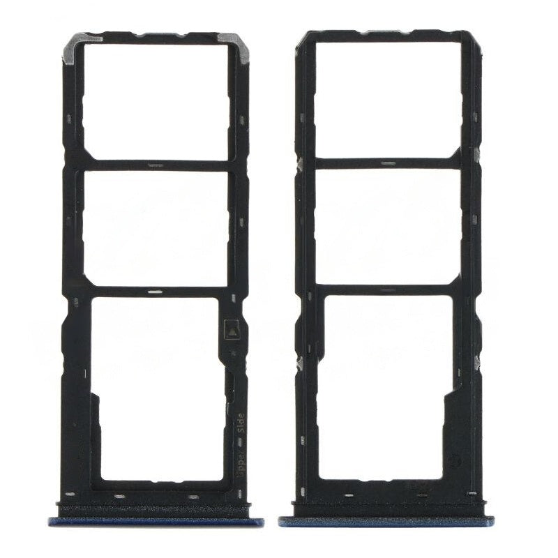 SIM Card Holder Tray for Vivo Y15 2019 - Blue