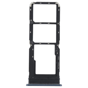 SIM Card Holder Tray for Vivo Y21 2021 - Blue