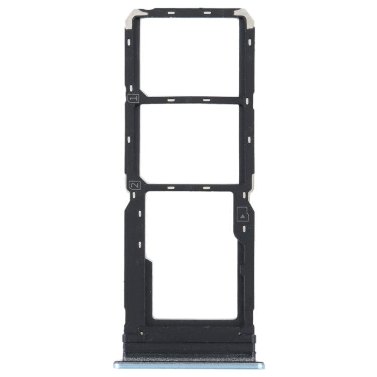 SIM Card Holder Tray for Vivo Y21 2021 - Silver