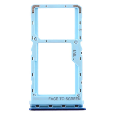 SIM Card Holder Tray for Xiaomi Mi A3 - Blue