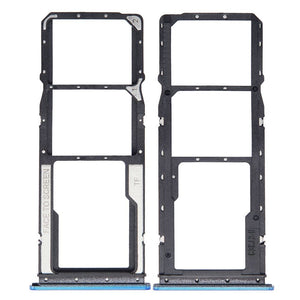 SIM Card Holder Tray for Xiaomi Redmi 8A Dual - Blue