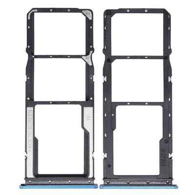 SIM Card Holder Tray for Xiaomi Redmi 8A Dual - Blue