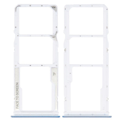 SIM Card Holder Tray for Xiaomi Redmi Note 10S - Blue