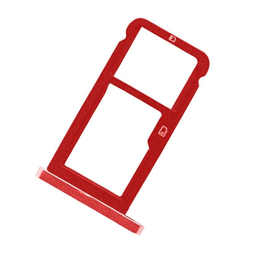 SIM Card Holder Tray for Xiaomi Redmi Note 8 Pro - Red