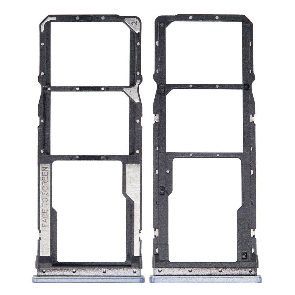 SIM Card Holder Tray for Xiaomi Redmi Note 9 Pro - Black