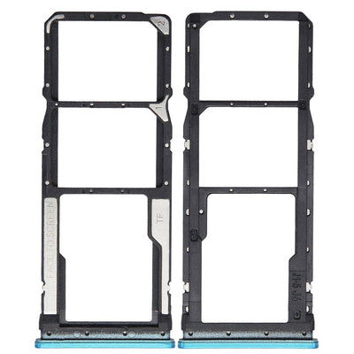 SIM Card Holder Tray for Xiaomi Redmi Note 9 Pro Max - Blue