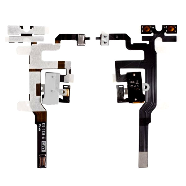 Volume Key Flex Cable For Apple iPhone 4s - White
