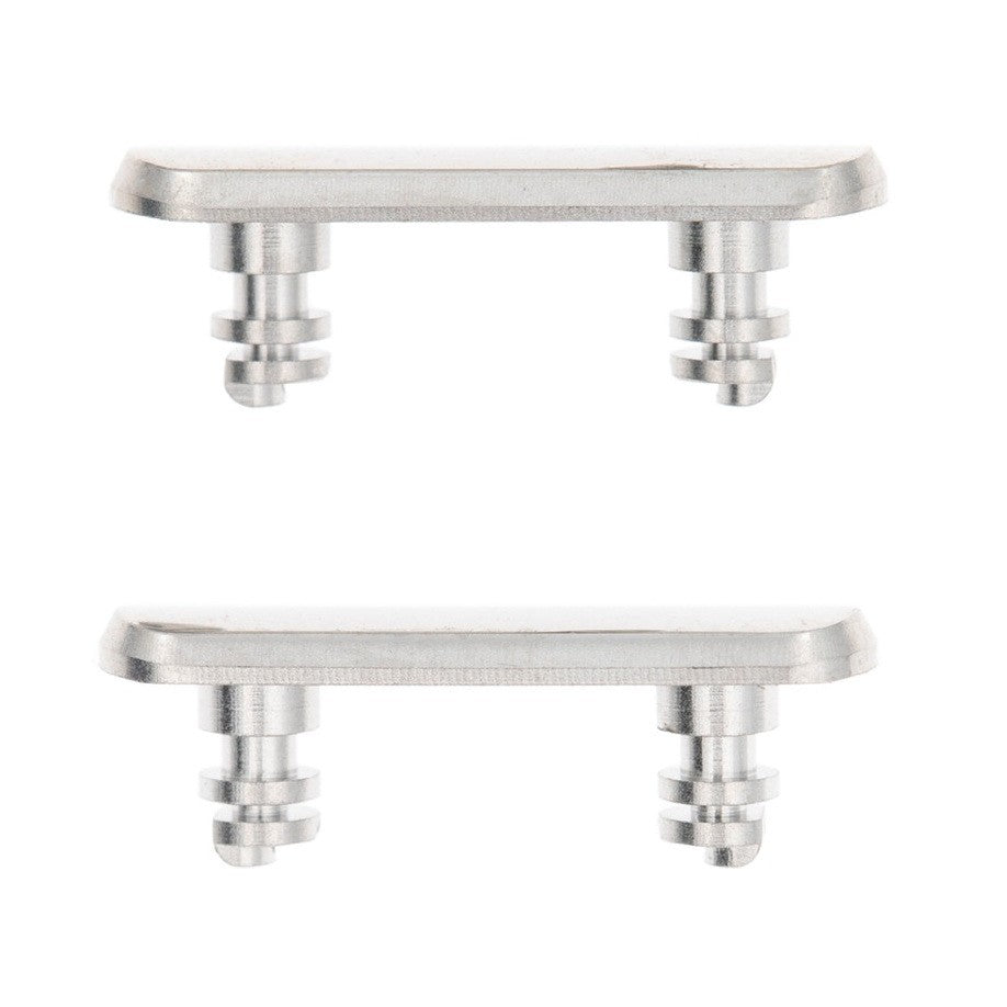 Volume Side Button Outer for Apple iPhone 11 Pro Max Silver - Plastic Key