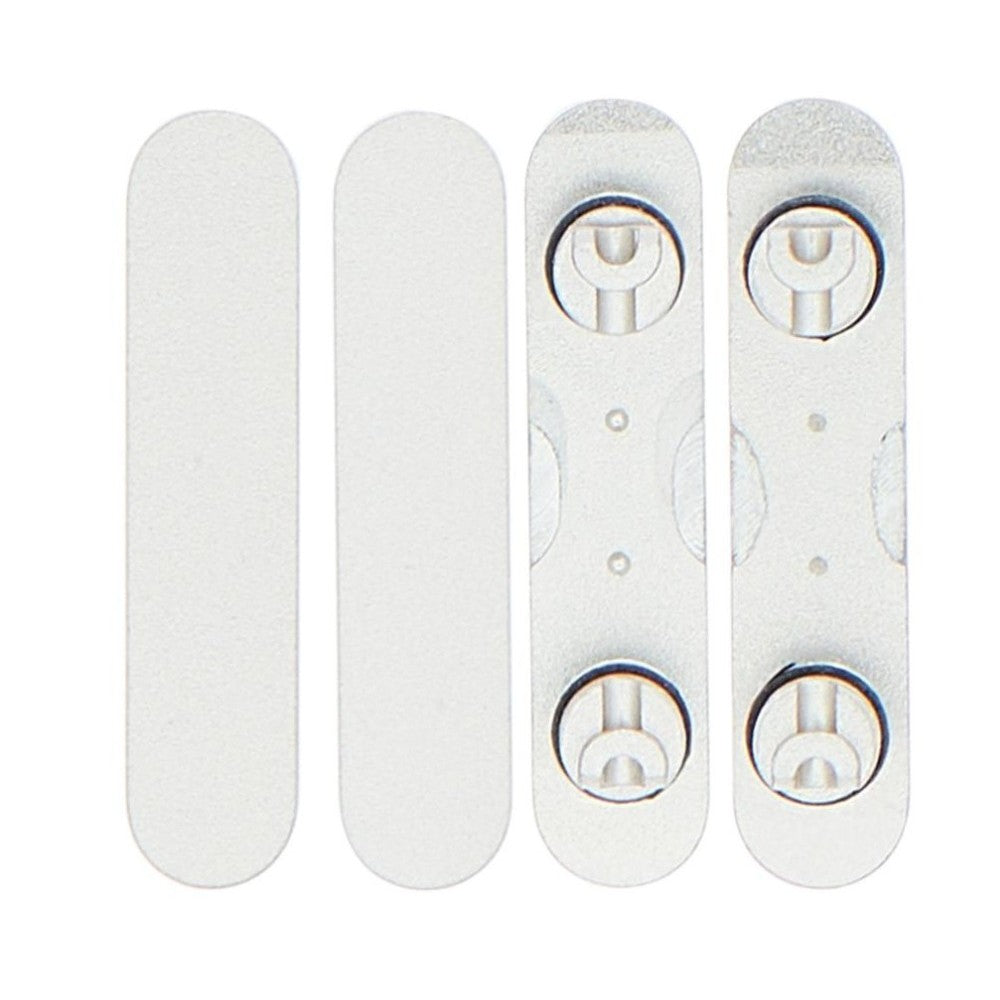 Volume Side Button Outer for Apple iPhone 12 White - Plastic Key