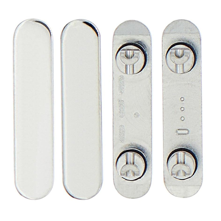 Volume Side Button Outer for Apple iPhone 13 Pro Max Silver - Plastic Key