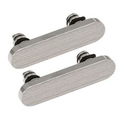 Volume Side Button Outer for Apple iPhone 15 Pro Max White - Plastic Key