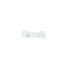 Volume Side Button Outer for Apple iPhone 5s  White - Plastic Key
