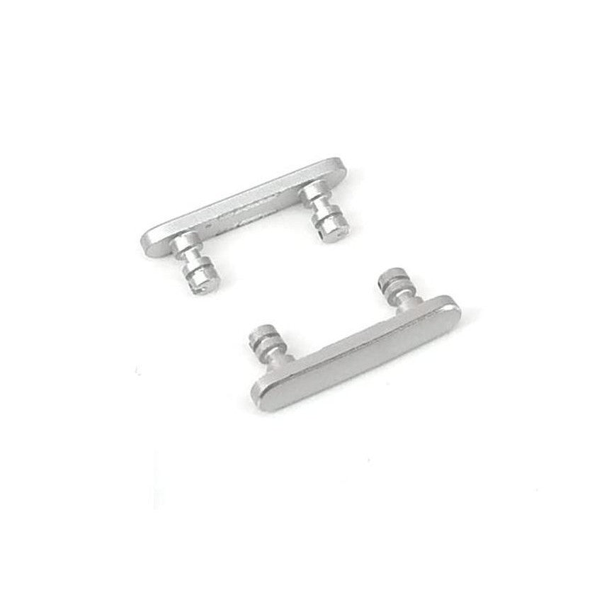 Volume Side Button Outer for Apple iPhone 8 White - Plastic Key
