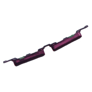 Volume Side Button Outer for Oppo F9 (F9 Pro) Red - Plastic Key