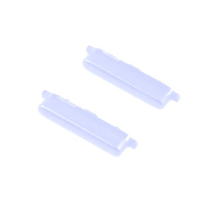 Volume Side Button Outer for Realme 8i White - Plastic Key
