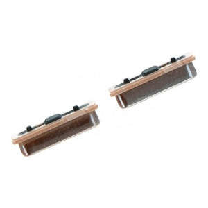 Volume Side Button Outer for Samsung Galaxy A7 2018 Gold - Plastic Key