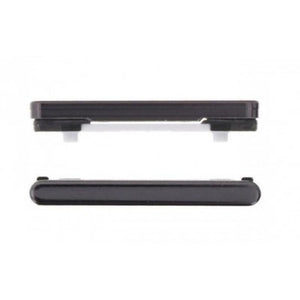Volume Side Button Outer for Samsung Galaxy S23 Ultra Black - Plastic Key