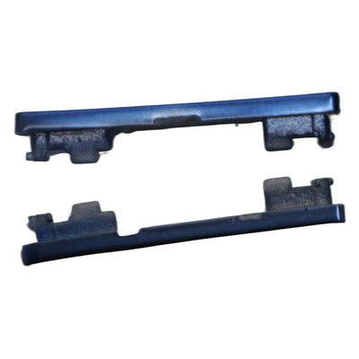 Volume Side Button Outer for Xiaomi Redmi Note 10S Blue - Plastic Key