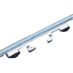 Volume Side Button Outer for vivo X60 White - Plastic Key