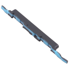 Volume Side Button Outer for Xiaomi Poco M3 Black - Plastic Key