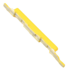 Volume Side Button Outer for Xiaomi Poco M3 Yellow - Plastic Key