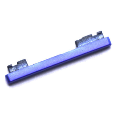 Volume Side Button Outer for Xiaomi Poco X2 Blue - Plastic Key