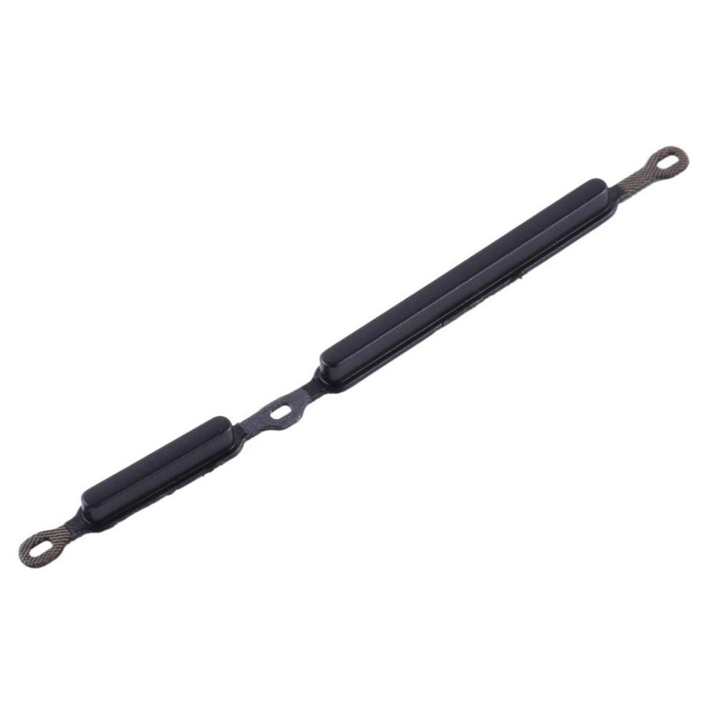 Volume Side Button Outer for Xiaomi Redmi 9A Black - Plastic Key