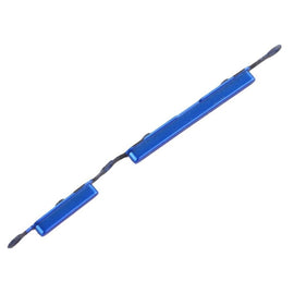 Volume Side Button Outer for Xiaomi Redmi 9A Blue - Plastic Key