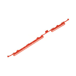 Volume Side Button Outer for Xiaomi Redmi Note 5 Pro Red - Plastic Key