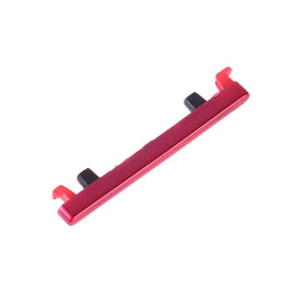 Volume Side Button Outer for Xiaomi Redmi Note 7 Pro Red - Plastic Key