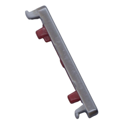 Volume Side Button Outer for Xiaomi Redmi Note 8 White - Plastic Key