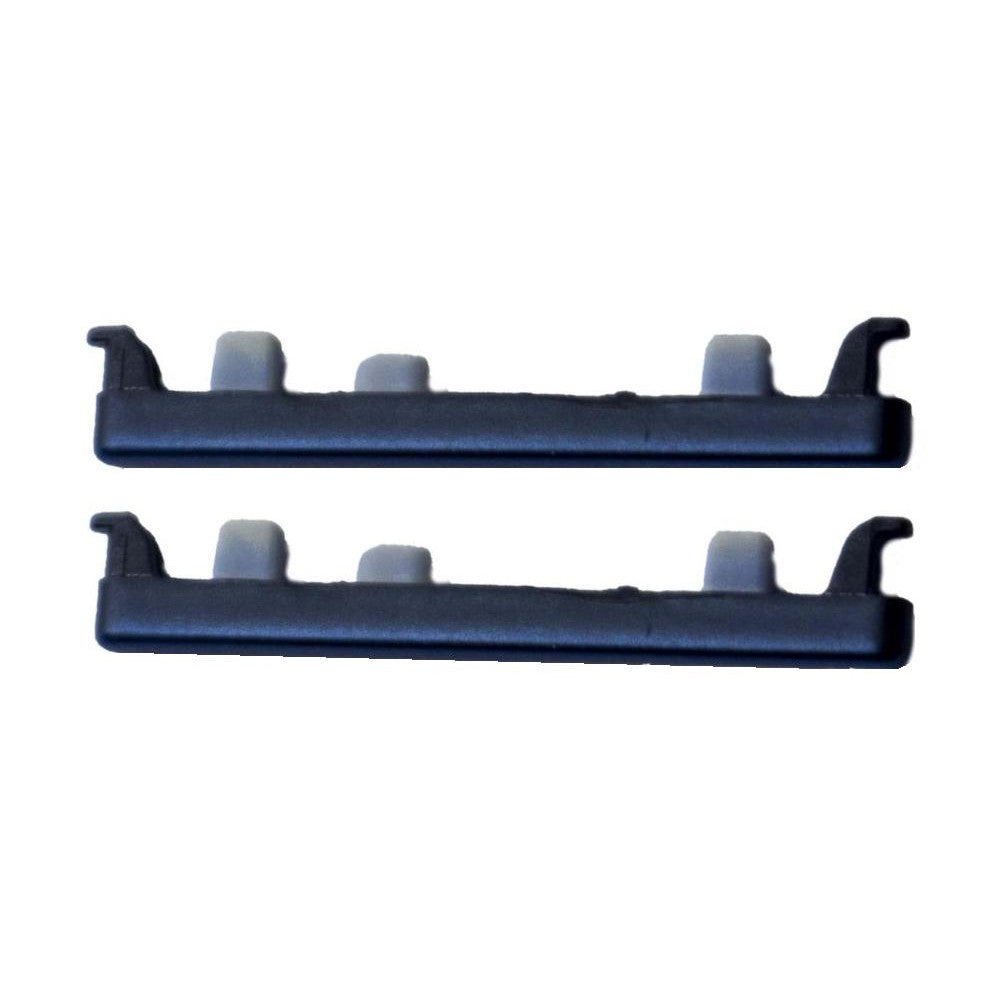 Volume Side Button Outer for Xiaomi Redmi Note 9 Pro Black - Plastic Key