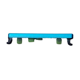 Volume Side Button Outer for Xiaomi Redmi Note 9 Pro Blue - Plastic Key