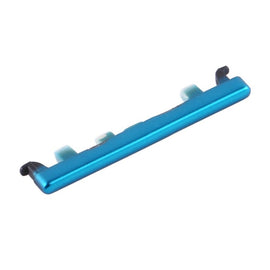 Volume Side Button Outer for Xiaomi Redmi Note 9 Pro Max Blue - Plastic Key
