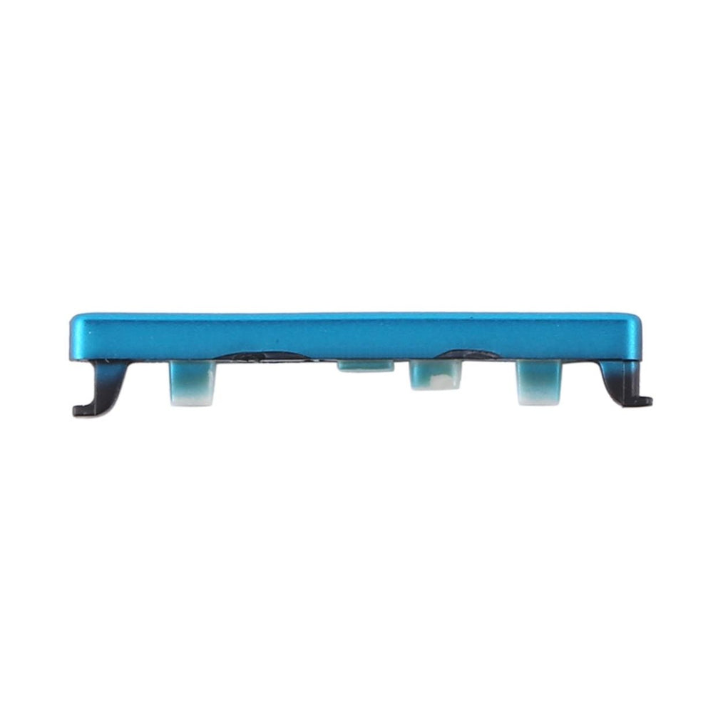 Volume Side Button Outer for Xiaomi Redmi Note 9 Pro Max Blue - Plastic Key