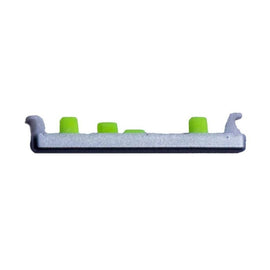 Volume Side Button Outer for Xiaomi Redmi Note 9 Pro White - Plastic Key
